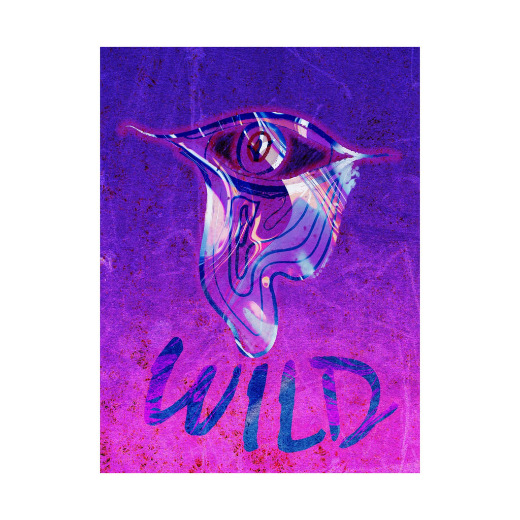 Wild Eye Matte Poster Print