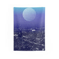 Nashville Skyline Tapestry - Sunset Cityscape Wall Hanging