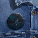 Unknown Message In A Bottle Ocean Art Pin