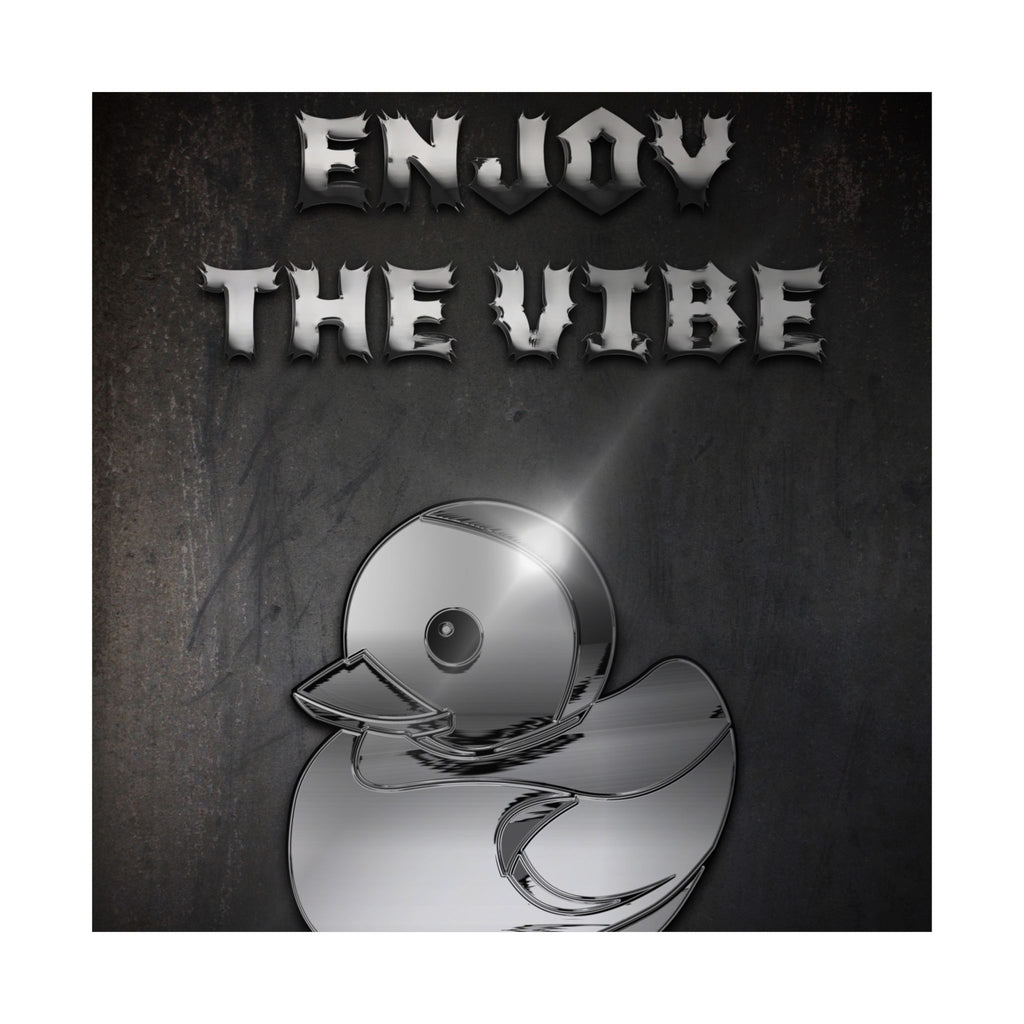 Enjoy the Vibe Poster - Aesthetic Typography Art Print