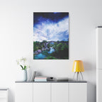 Enchanted Landscape Canvas Wall Art - Fantasy Forest Decor