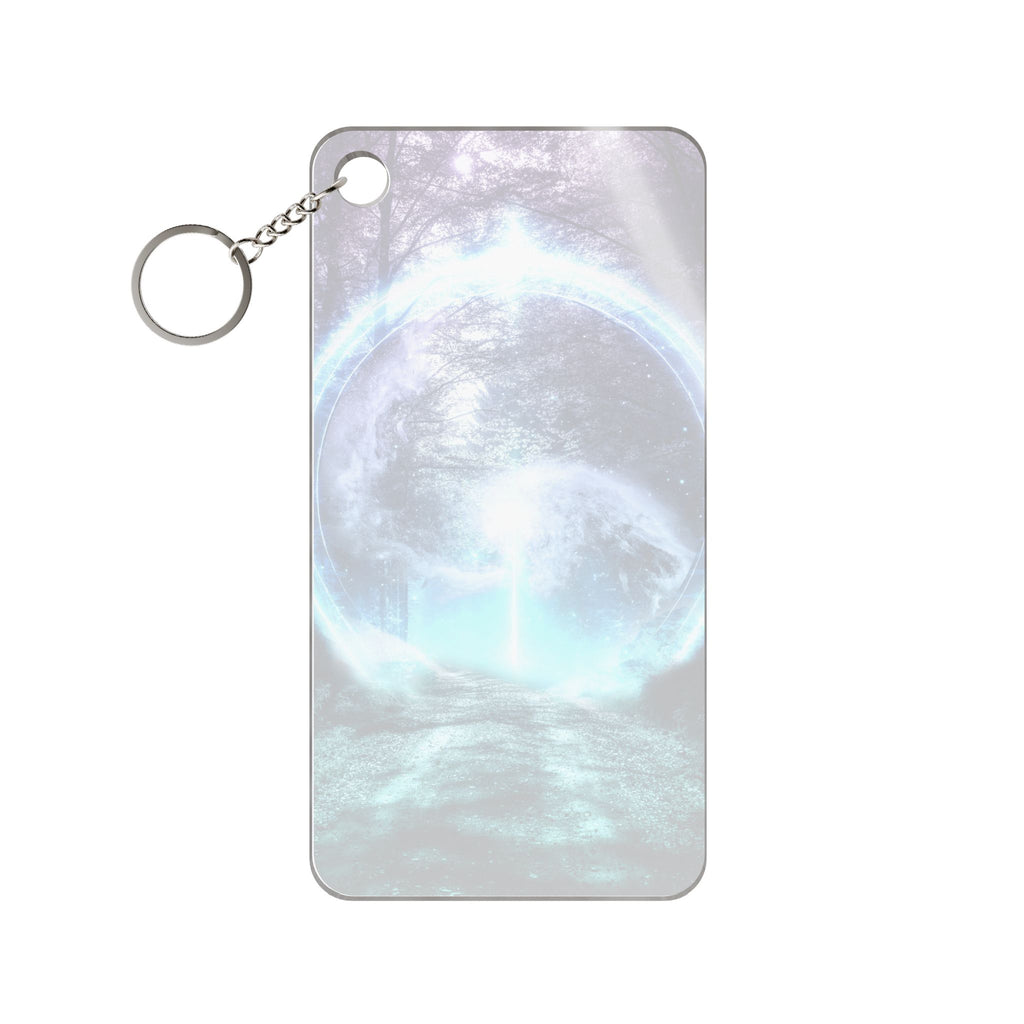 Lost Forest Magic Portal Keychain - Fantasy Acrylic Charm