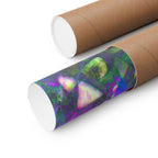 Trippy Cheetah Matte Poster Print