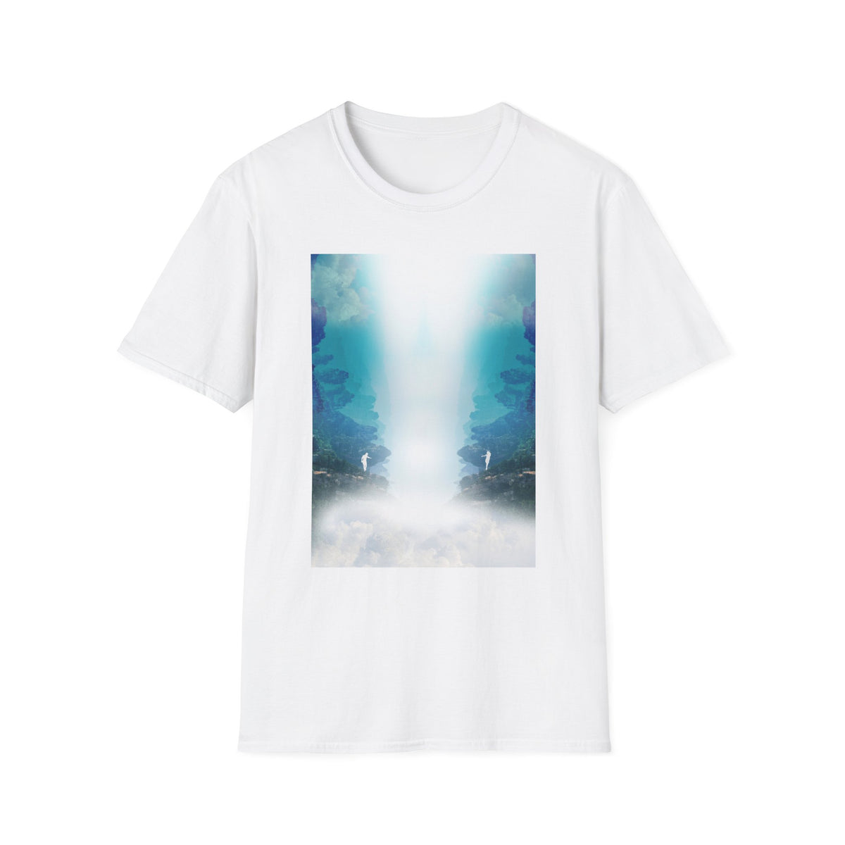 Lost Lovers Graphic Tee - Couple Surreal Landscape Shirt