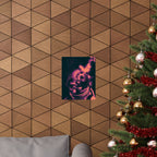 Vapor Astronaut In The Clouds Matte Poster Print