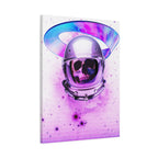 Astronaut Skeleton Skull Canvas Wall Art - Dark Space Skull Decor
