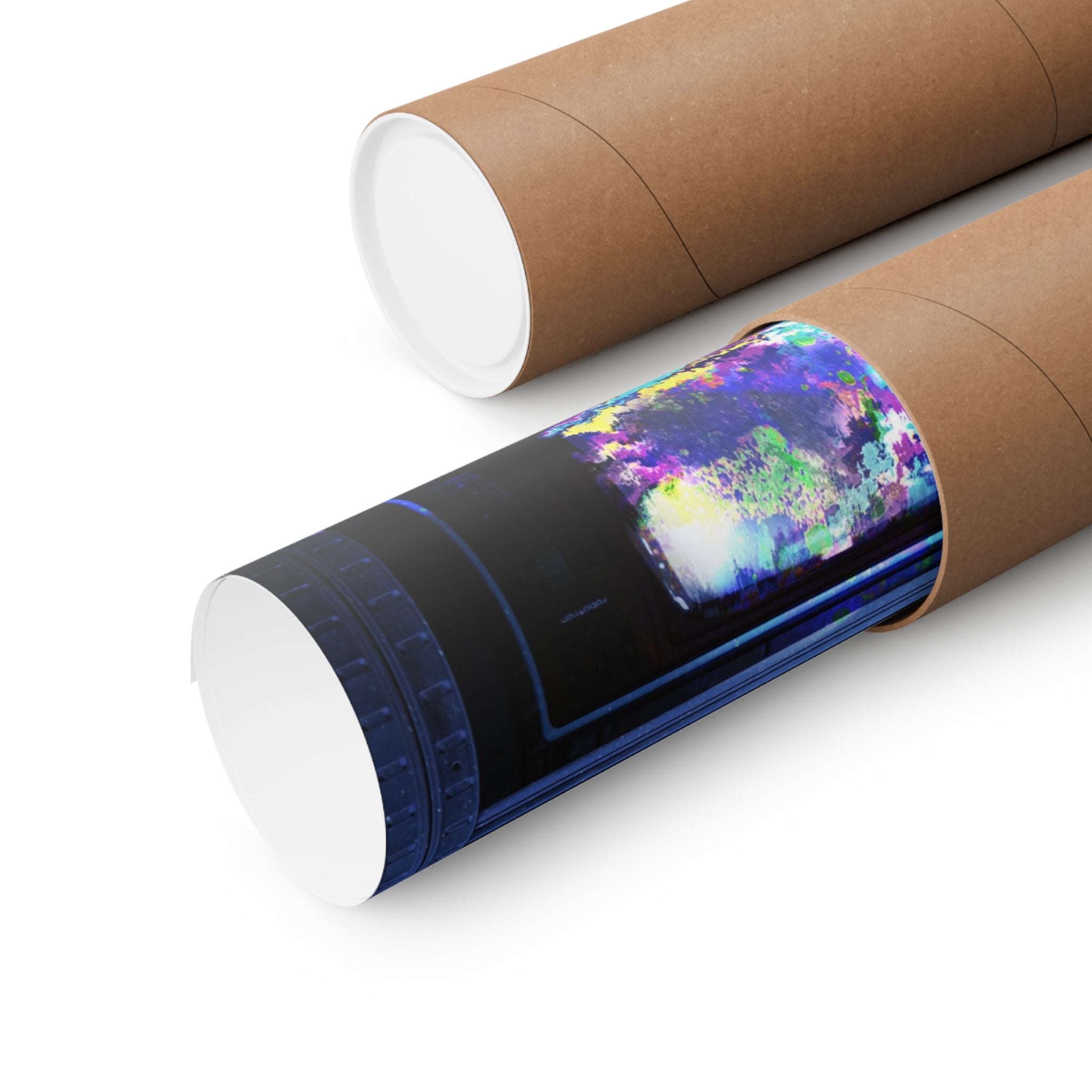 Digital Escape Poster - Abstract Tech Art Print