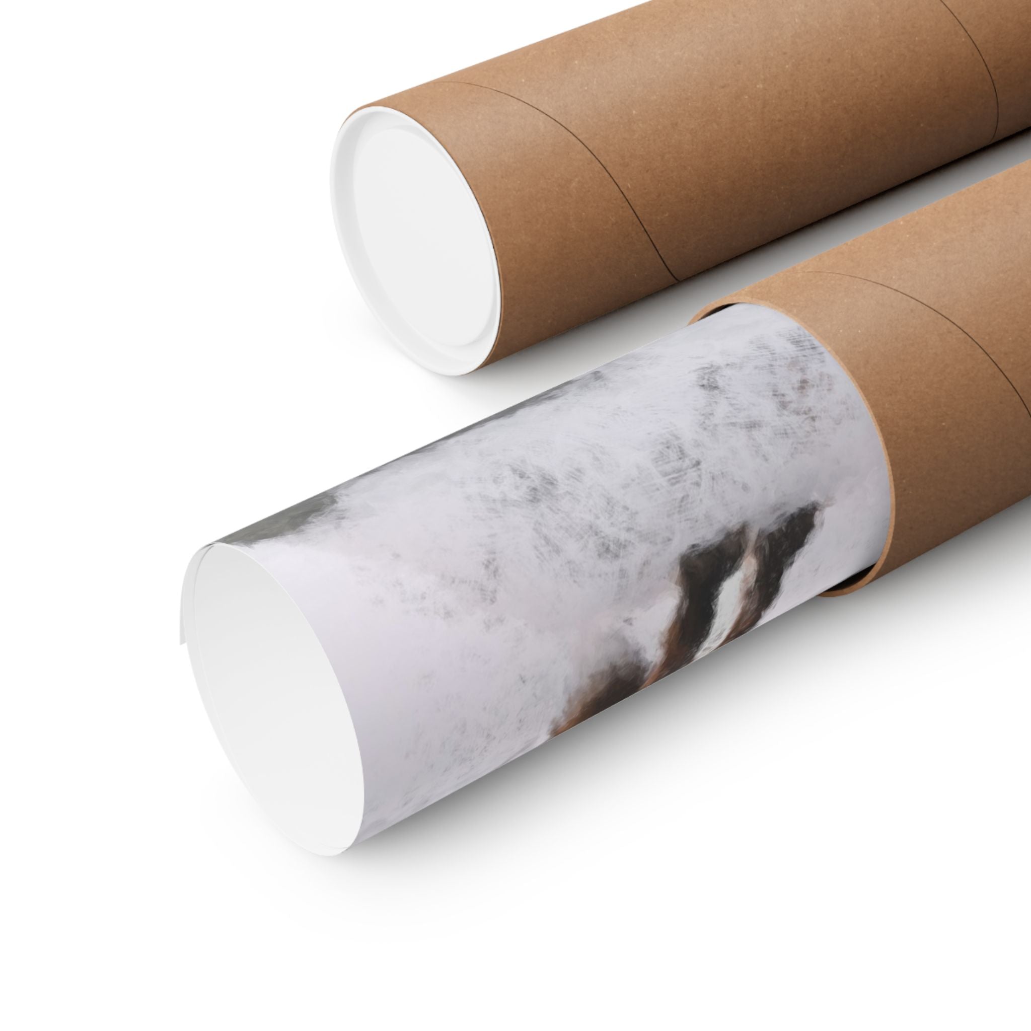 Sprit of The Fox Painting Matte Poster Print