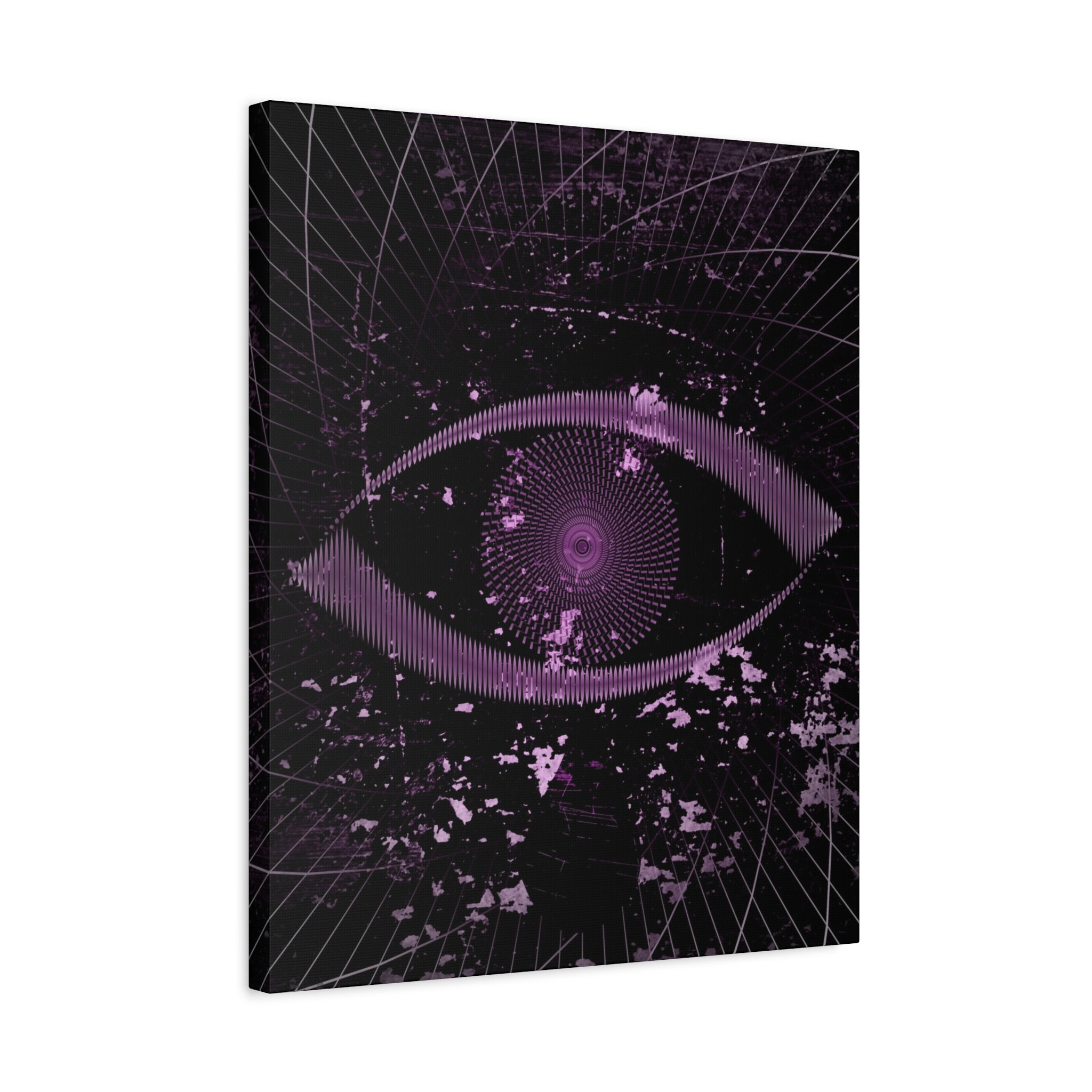 Eye of the Lost Canvas Wall Art - Surreal Dark Third-Eye Decor