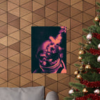 Vapor Astronaut In The Clouds Matte Poster Print