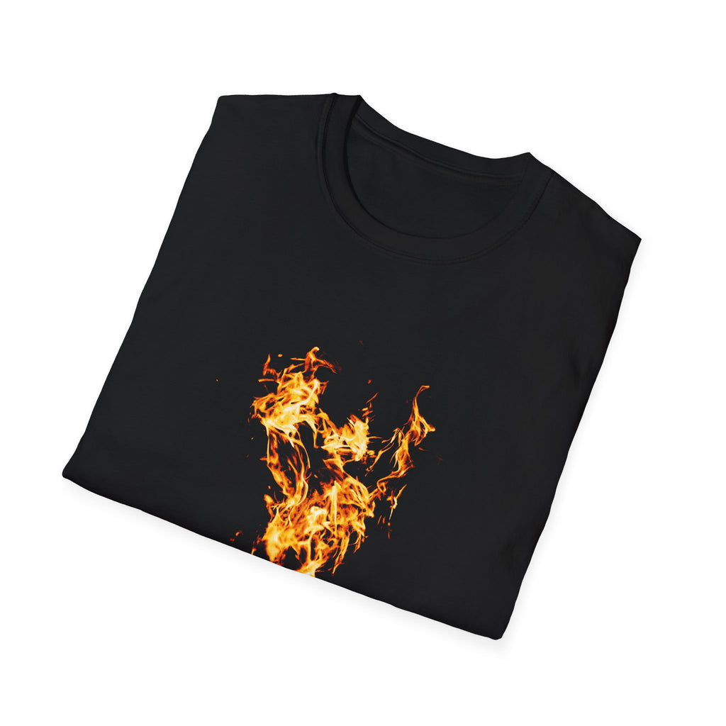 Phoenix Fire Graphic Tee - Mythical Fire Bird Shirt
