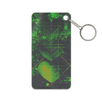 Retro Three Hearts Keychain - Level One 8-Bit Gamer Acrylic Charm