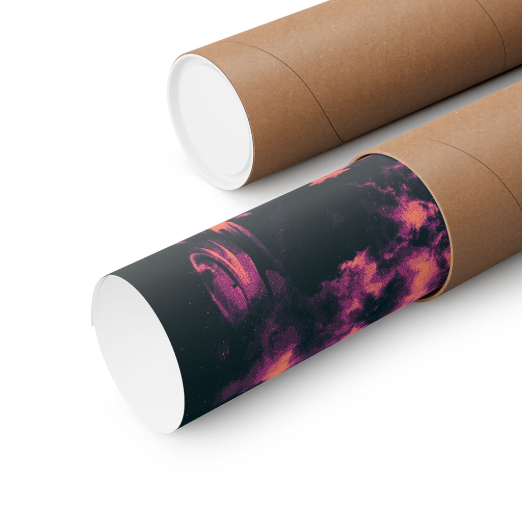 Vapor Astronaut In The Clouds Matte Poster Print