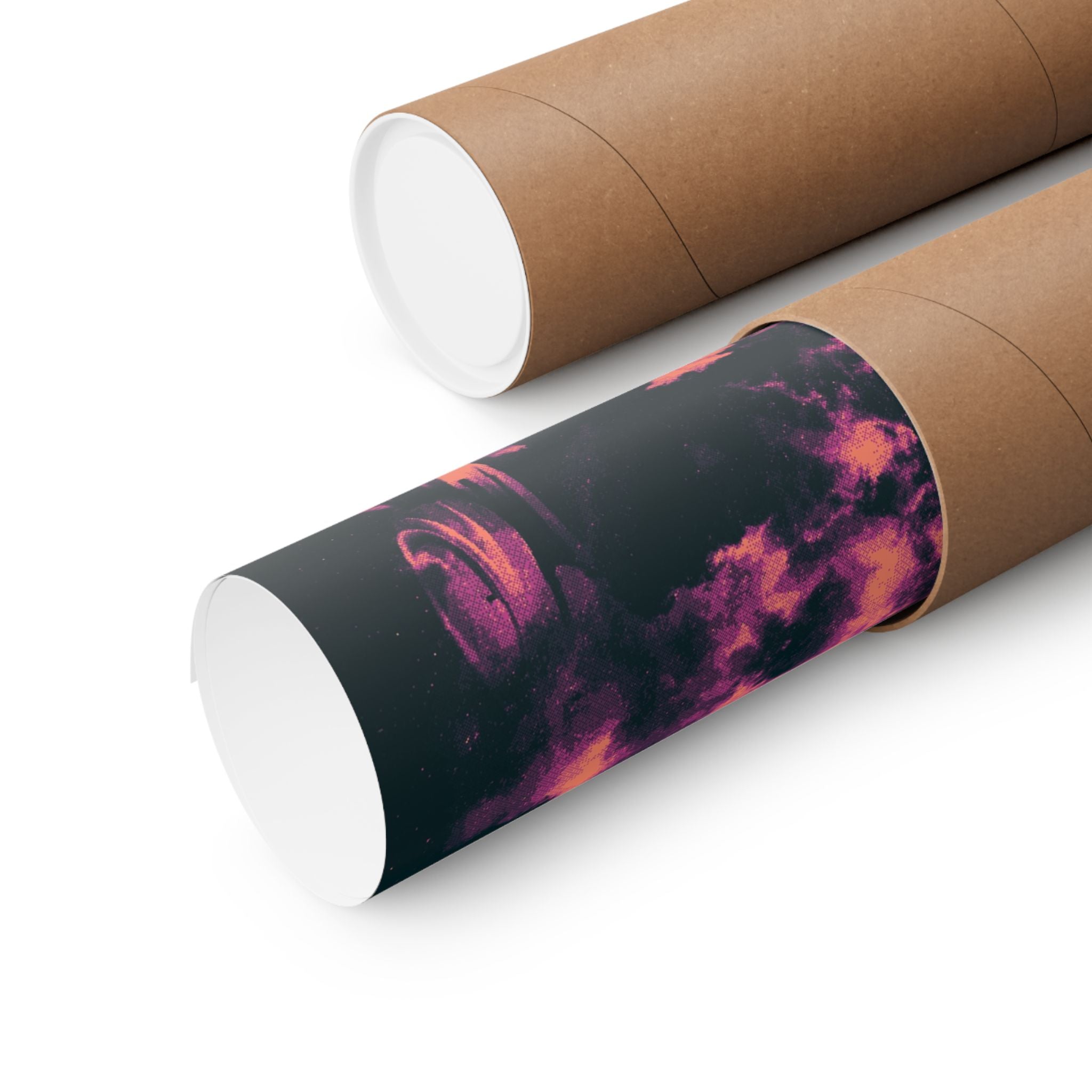 Vapor Astronaut In The Clouds Matte Poster Print