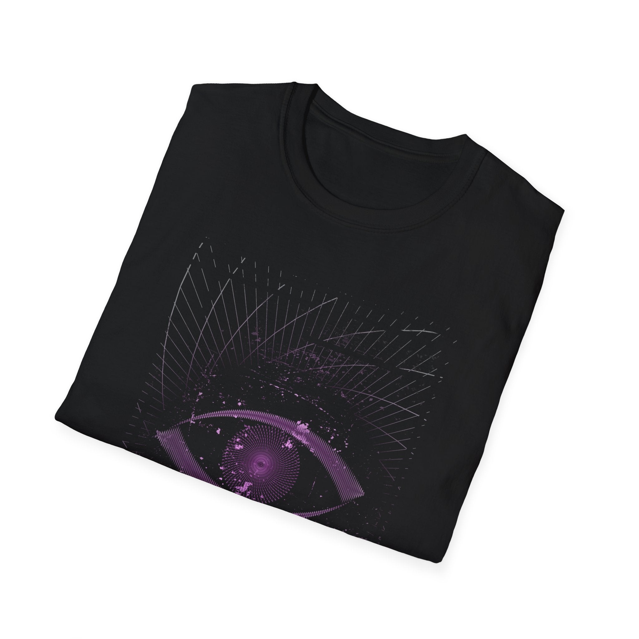 Eye of the Lost Graphic Tee - Surreal Third-Eye Vision Shirt