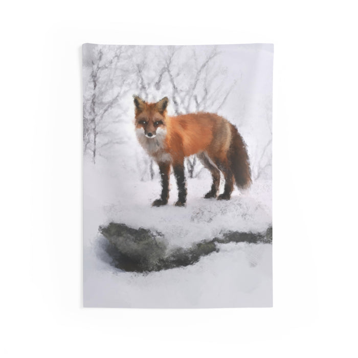 Sprit of The Fox Painting Art Tapestry