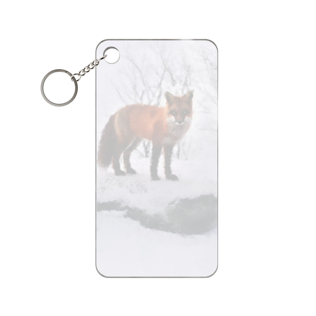 Sprit of The Fox Painting Acrylic Charm Keychain