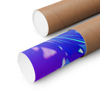 Trippy Holographic Matte Poster Print