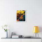Key To The Kingdom Framed Poster - Fantasy Mysterious Wall Art