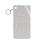 Cute Ghost Keychain - Halloween Acrylic Art Charm