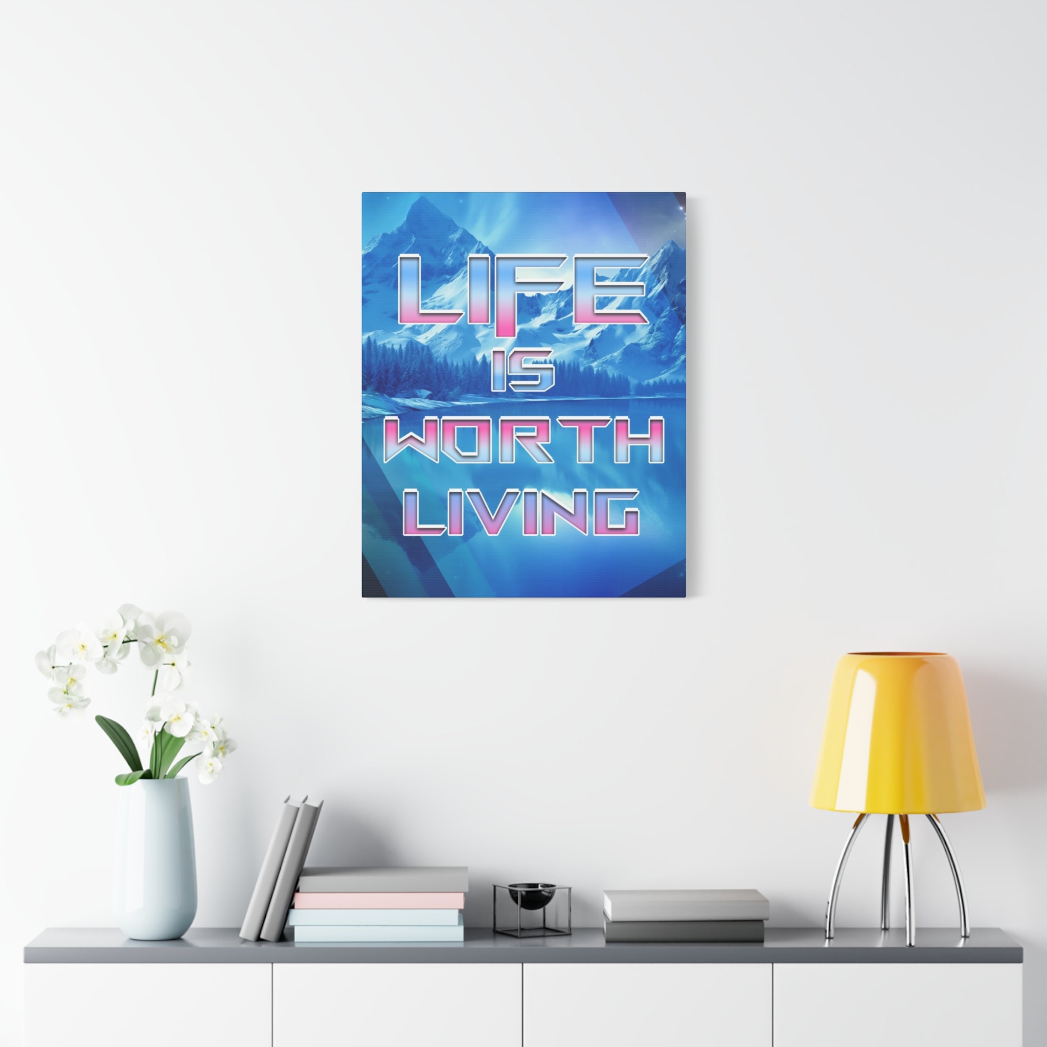 Tree of Life Canvas Wall Art - Modern Abstract Spiritual Decor