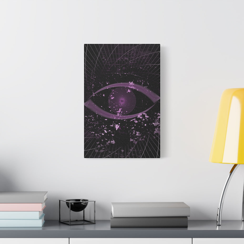 Eye of the Lost Canvas Wall Art - Surreal Dark Third-Eye Decor