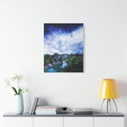 Enchanted Landscape Canvas Wall Art - Fantasy Forest Decor