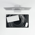 Deep Space Black Hole Desk Mat - Cosmic Gaming Mouse Pad
