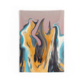 Ice and Fire Tapestry - Abstract Contrast Wall Hanging