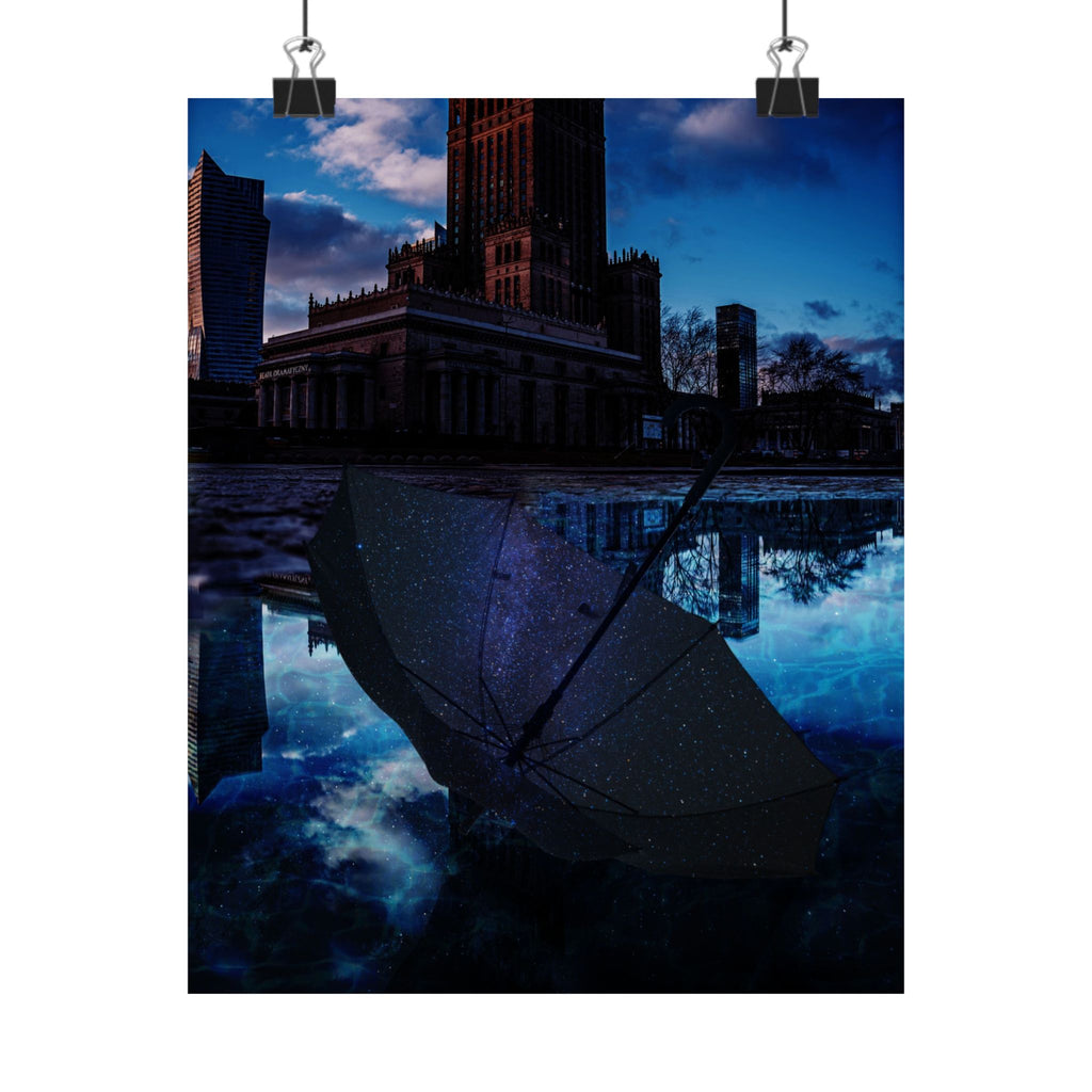 Quiet Storm Poster - Galaxy's Edge Umbrella Surreal Art Print