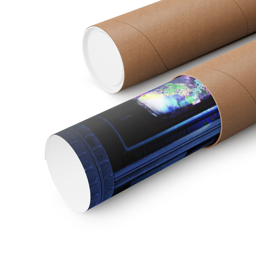 Digital Escape Poster - Abstract Tech Art Print