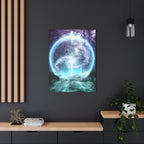 Lost Forest Magic Portal Canvas Wall Art - Mystical Fantasy Forest Decor