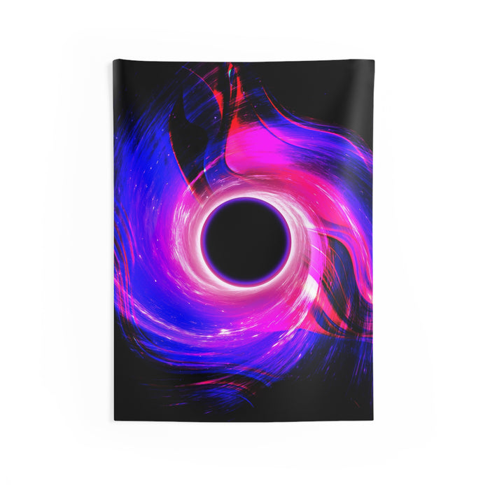 Purple Pink Wormhole Tapestry - Special Edition Cosmic Wall Hanging