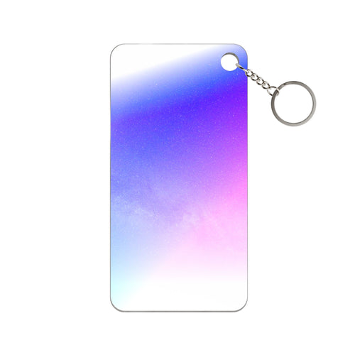 Starfield Space Galaxy Keychain - Cosmic Purple Acrylic Charm