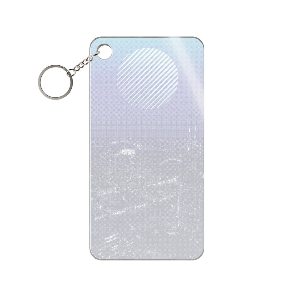 Nashville Skyline Keychain - Sunset Cityscape Acrylic Charm