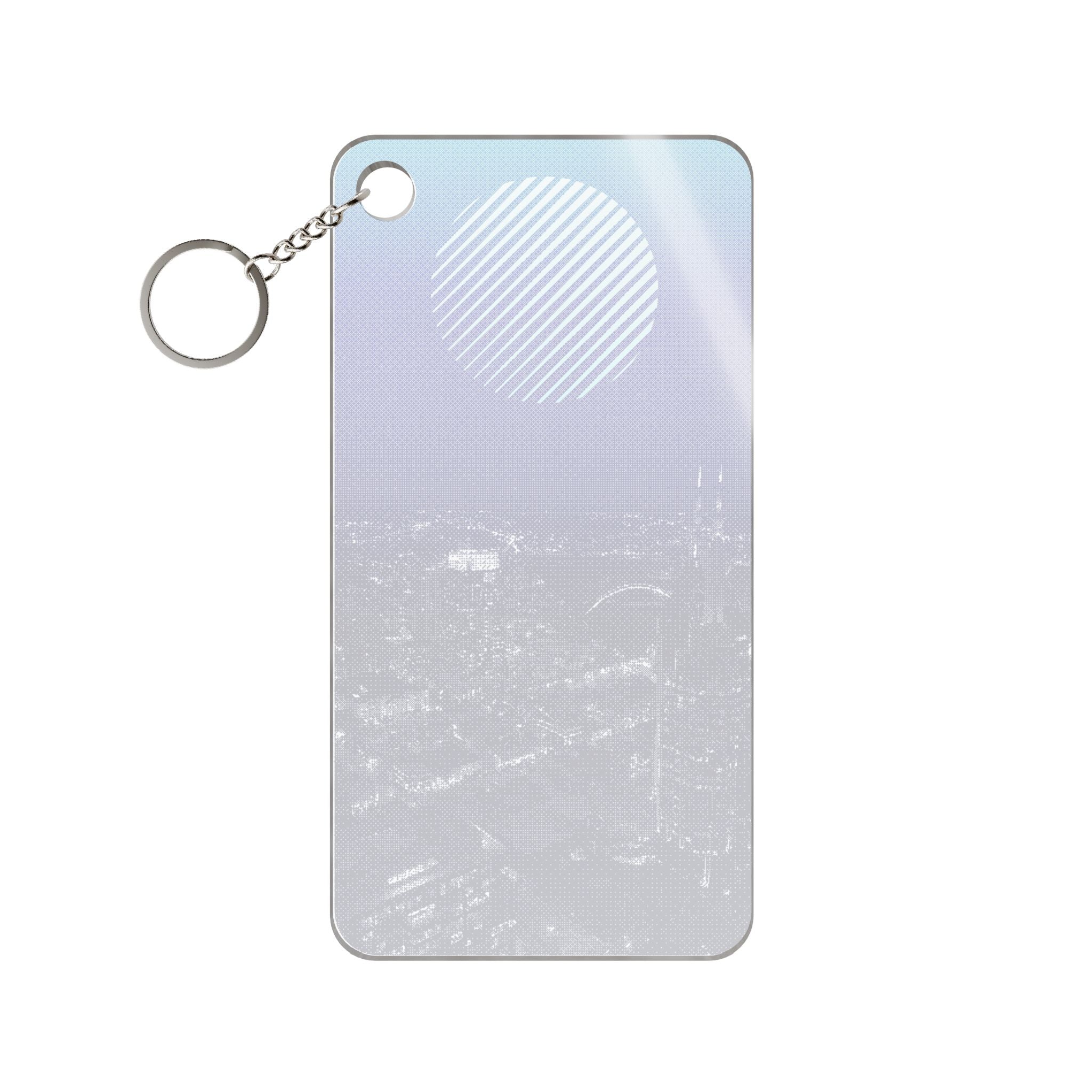 Nashville Skyline Keychain - Sunset Cityscape Acrylic Charm