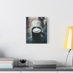 Coffee Love Canvas Wall Art - Aesthetic Kitchen Cafe Decor
