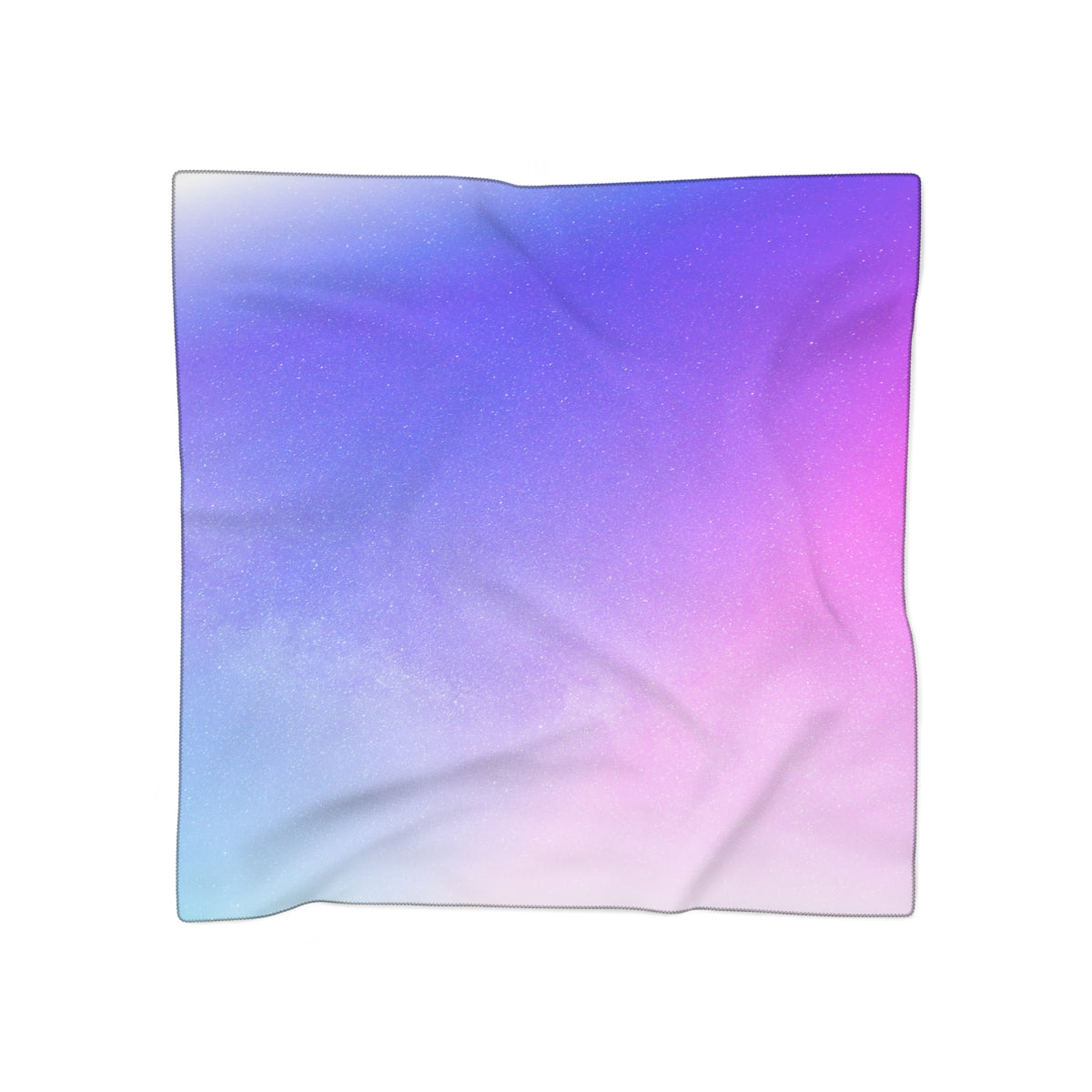 Starfield Space Galaxy Scarf - Cosmic Purple Shawl