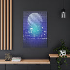 Chicago Skyline Watercolor Canvas Wall Art - Windy City Decor