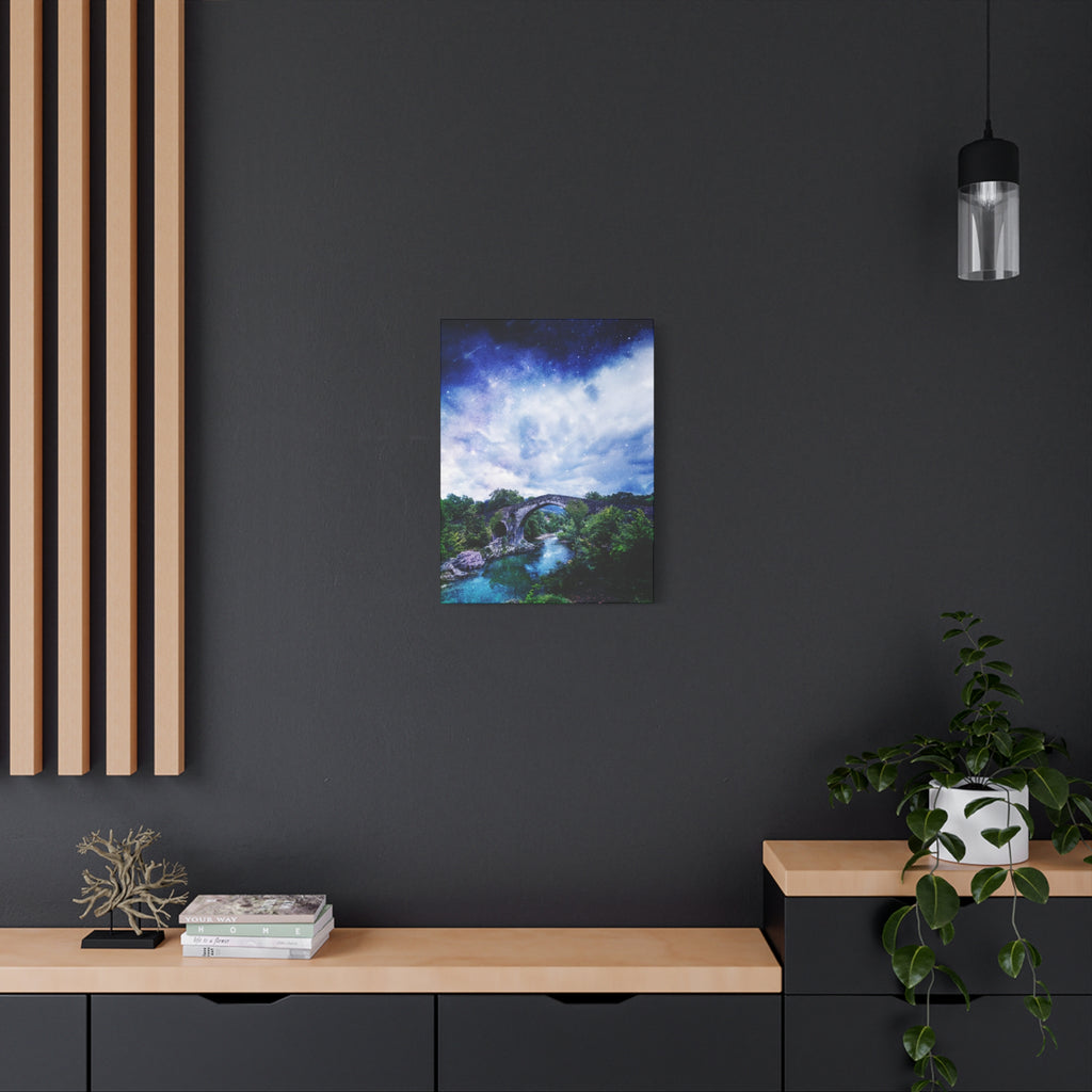 Enchanted Landscape Canvas Wall Art - Fantasy Forest Decor