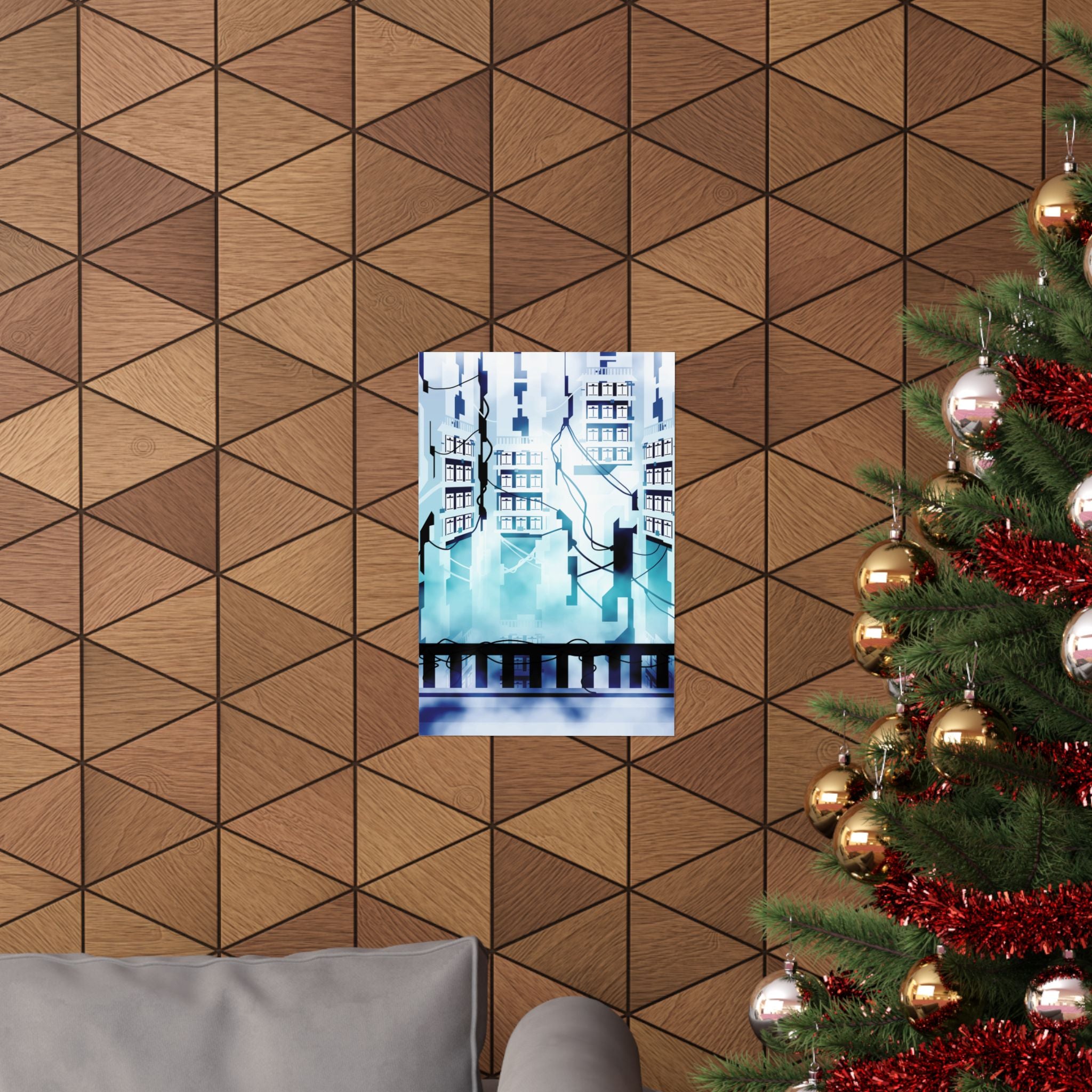 Memory Chamber Poster - Remember to Forget Cyberpunk Art Print