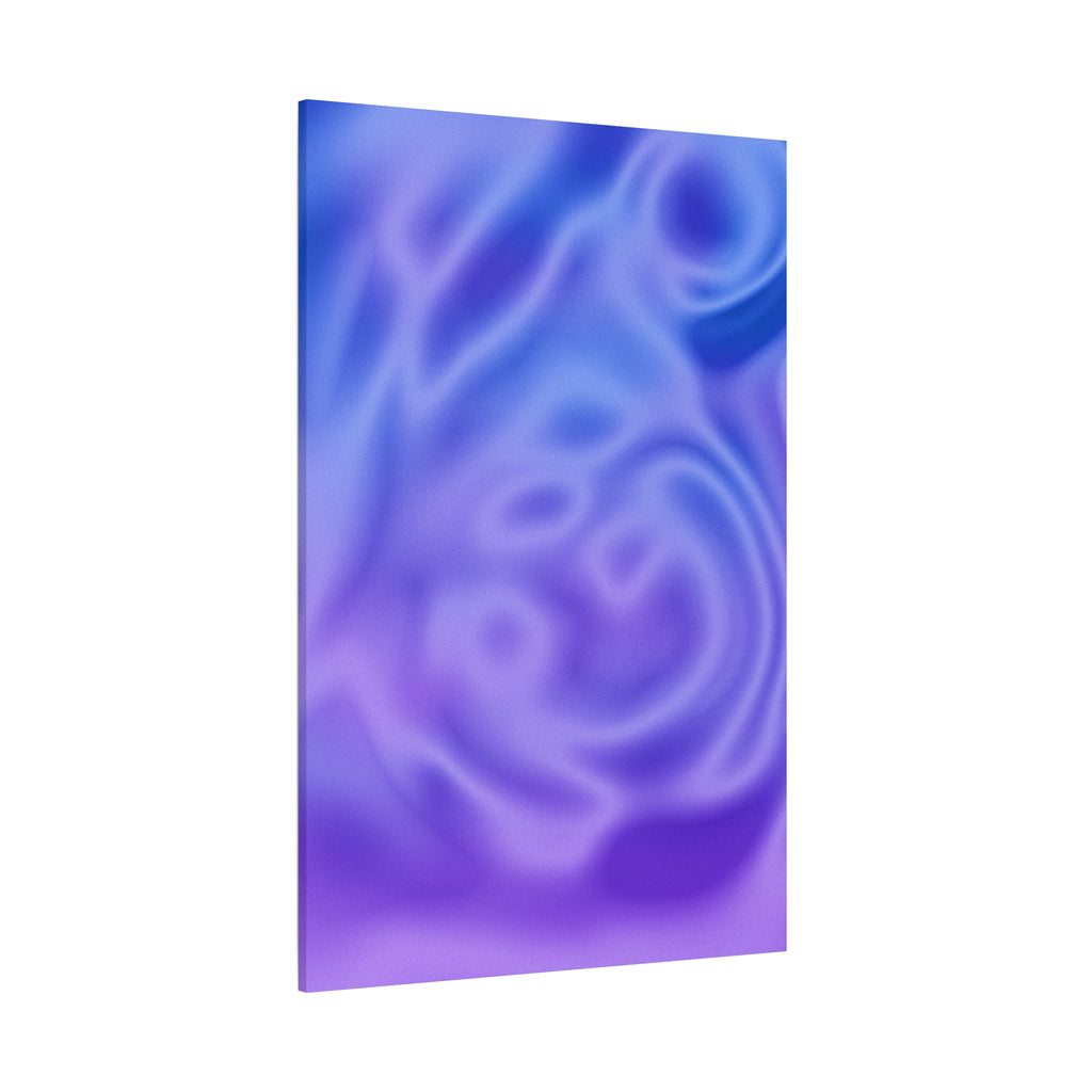 Liquid Metal Mist Pink Canvas Wall Art - Modern Textured Abstract Decor