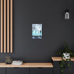 Memory Chamber Canvas Wall Art - Futuristic Sci-Fi Interior Decor