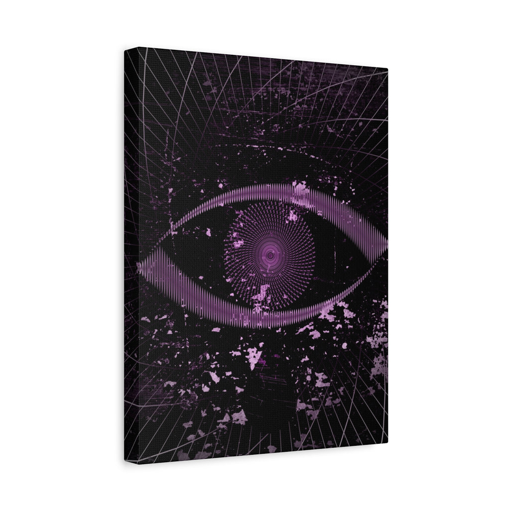 Eye of the Lost Canvas Wall Art - Surreal Dark Third-Eye Decor