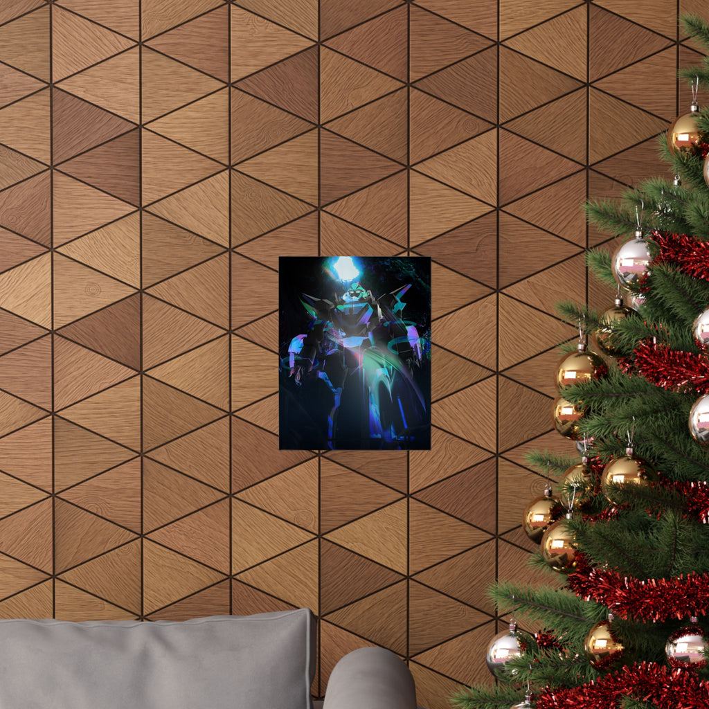 Top Secret Mech Matte Vertical Poster | Vibrant Colors & Stunning Design | Perfect for Men, Kids, and Anime Fans