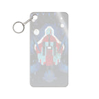 Scratch Abstract Keychain - Grunge Texture Acrylic Charm