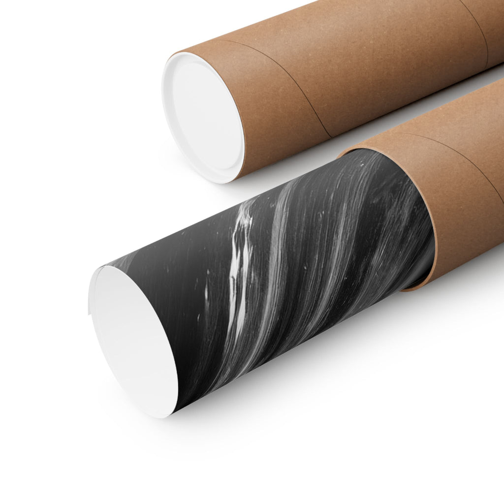 Black Hole Poster Print - Cosmic Deep Space Art