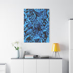 Doodles of a Lost Mind Canvas Art - Psychedelic Abstract Mindscape