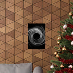 Black Hole Poster Print - Cosmic Deep Space Art