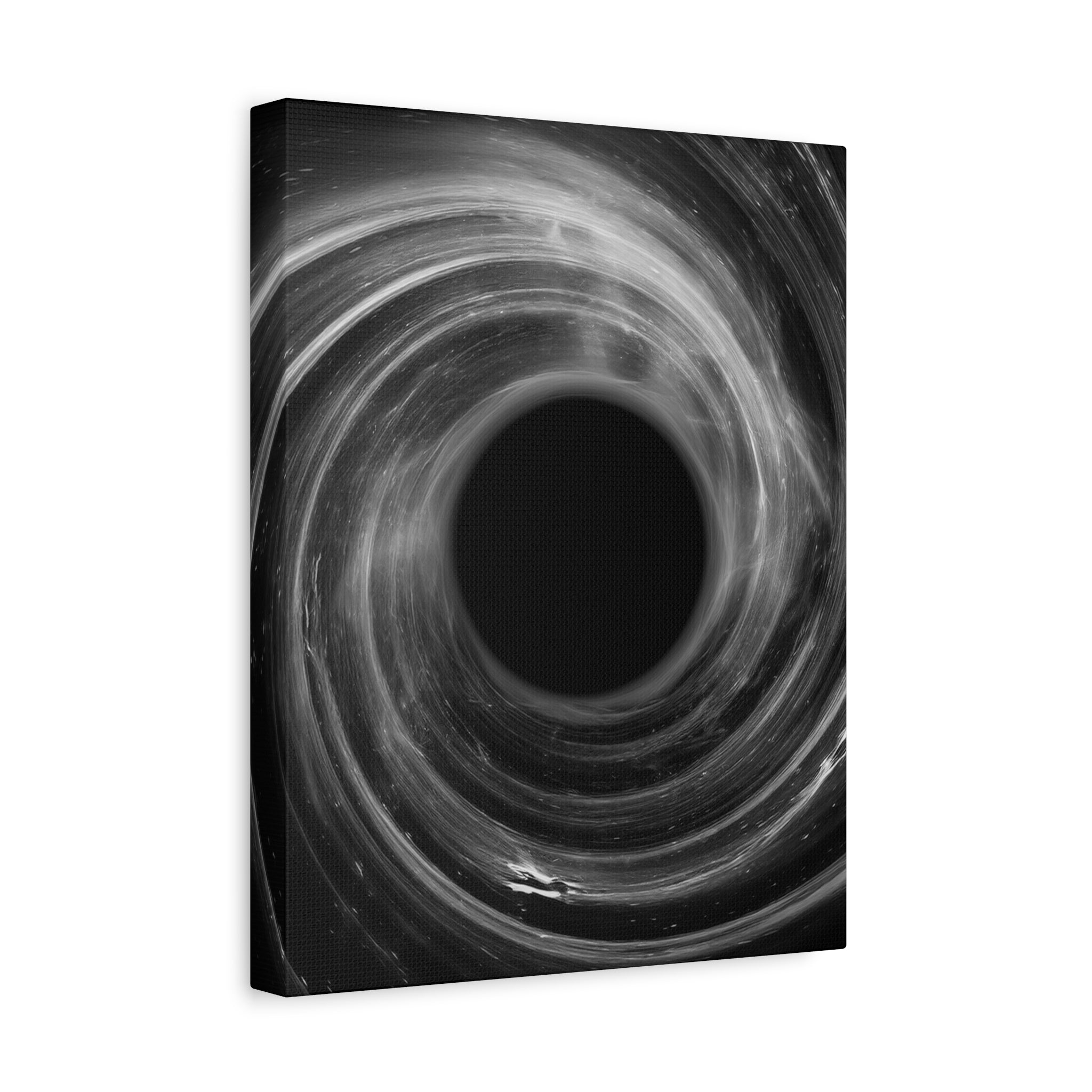 Black Hole Canvas Wall Art - Cosmic Universe Decor